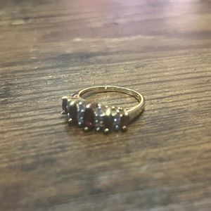 Red Stone Ring ❤️